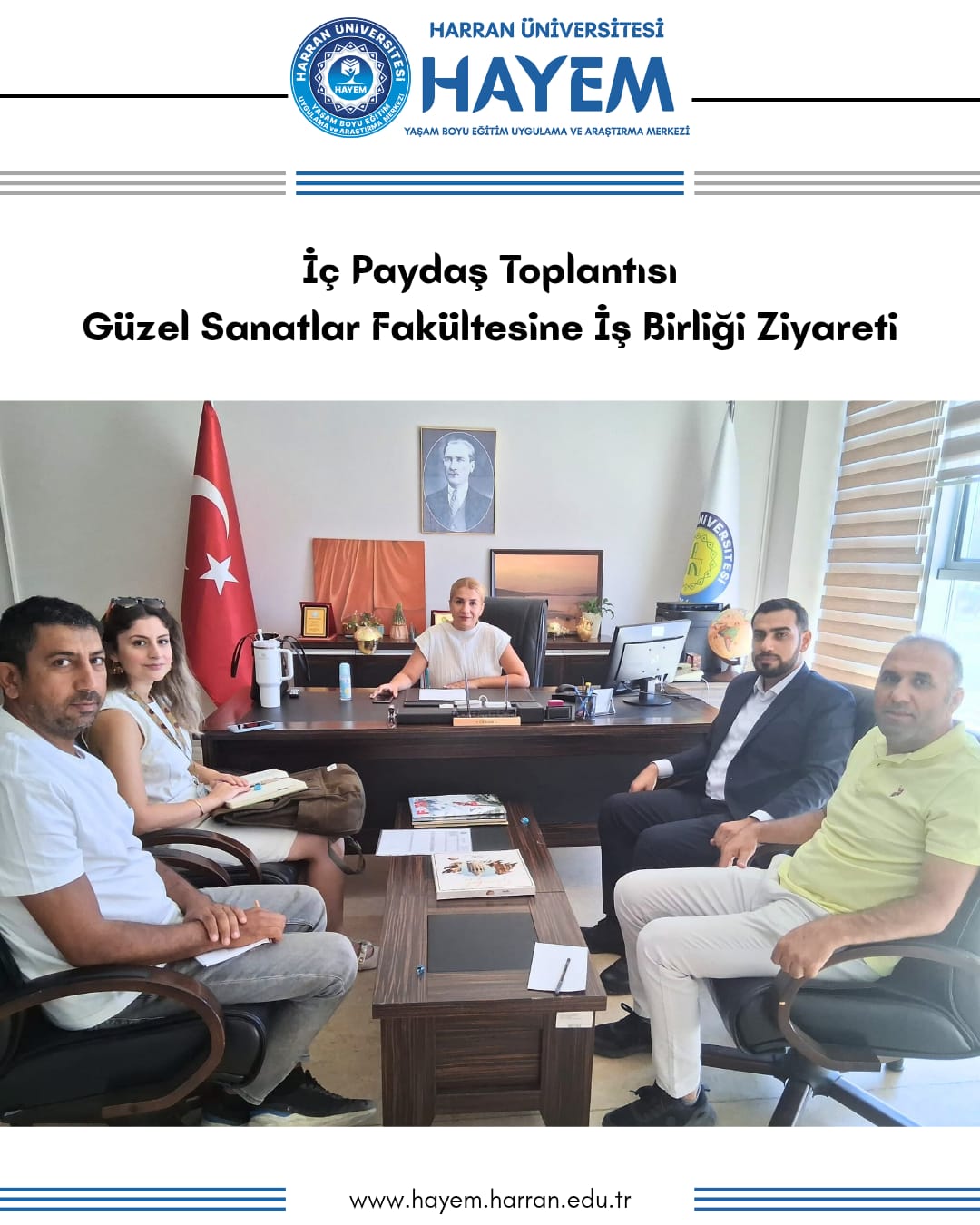 HAYEM’den Güzel Sanatlar Fakültesi’ne Ziyaret